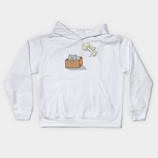 A spoiled cat Kids Hoodie